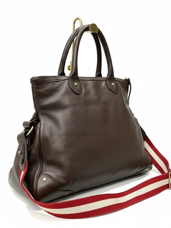 Bally Handbags - Bally Talinda Zipper Top Tote with Calfskin Leather